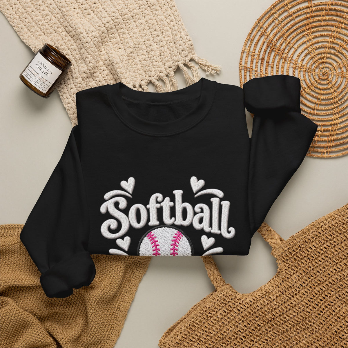 SOFTBALL GRANDMA Crewneck Sweatshirt