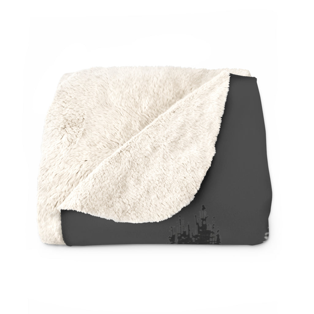 MEN SOCCER BLANKET Sherpa Fleece Blanket