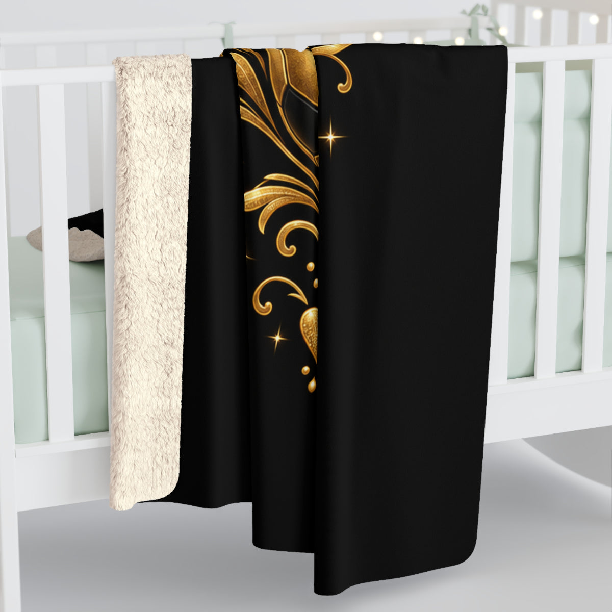 SOCCER GRANDMA Sherpa Fleece Blanket