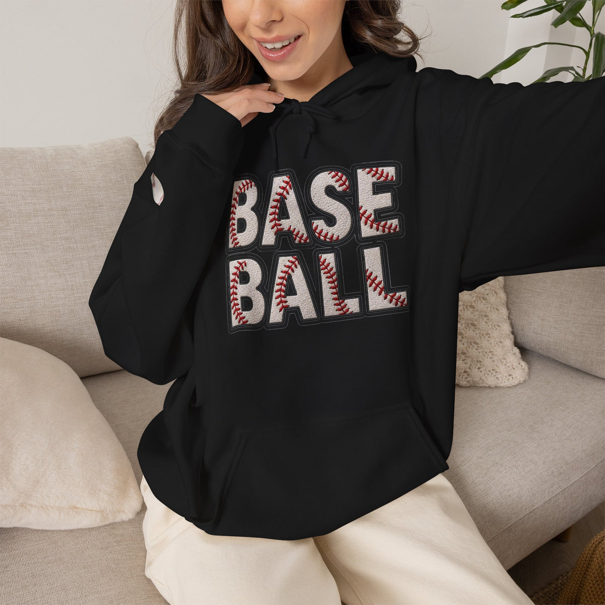 BASEBALL Hooded Sweatshirt