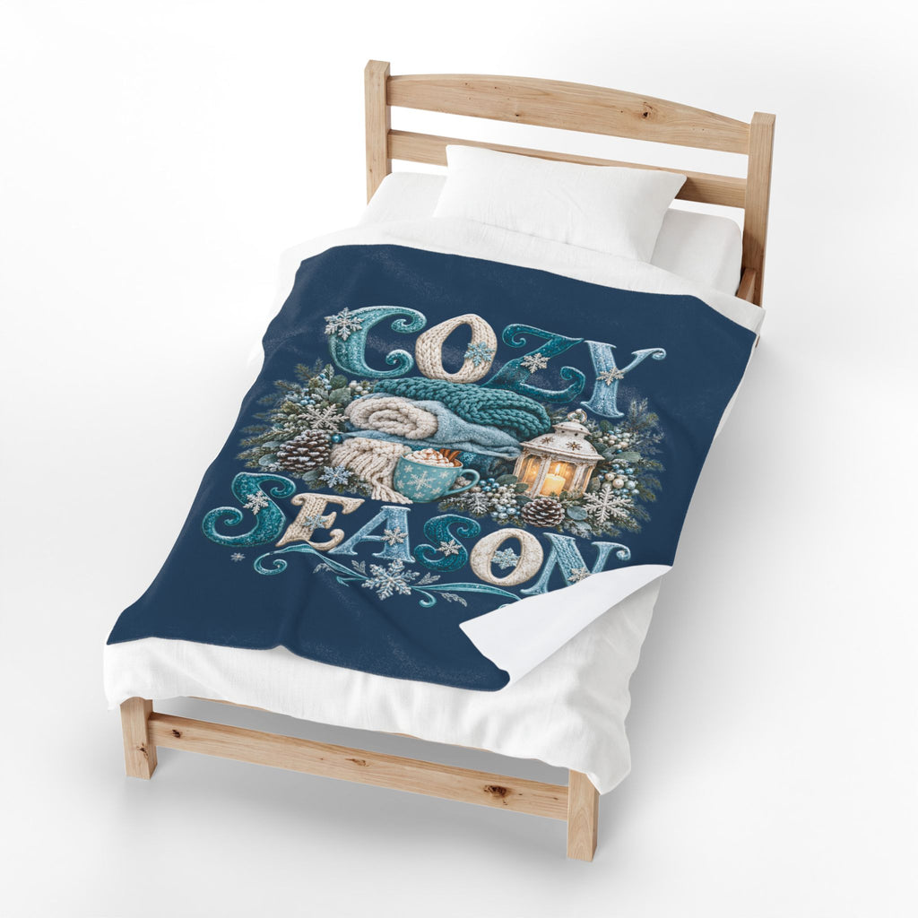COZY SEASON Velveteen Plush Blanket