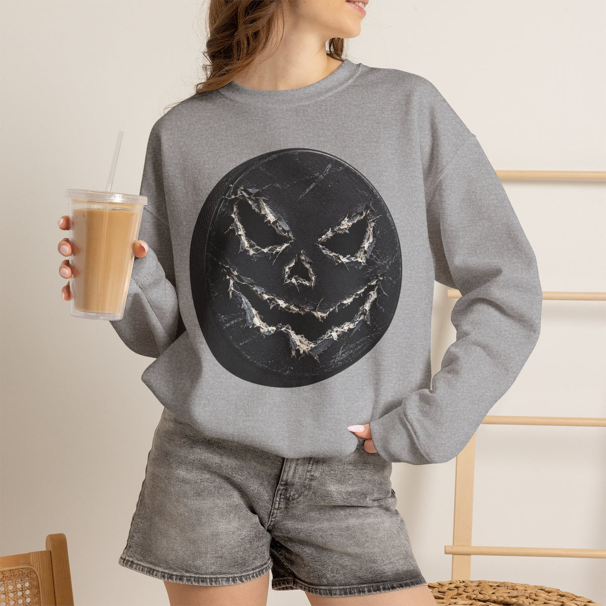 PUMPKIN HOCKEY Unisex Heavy Blend™ Crewneck Sweatshirt