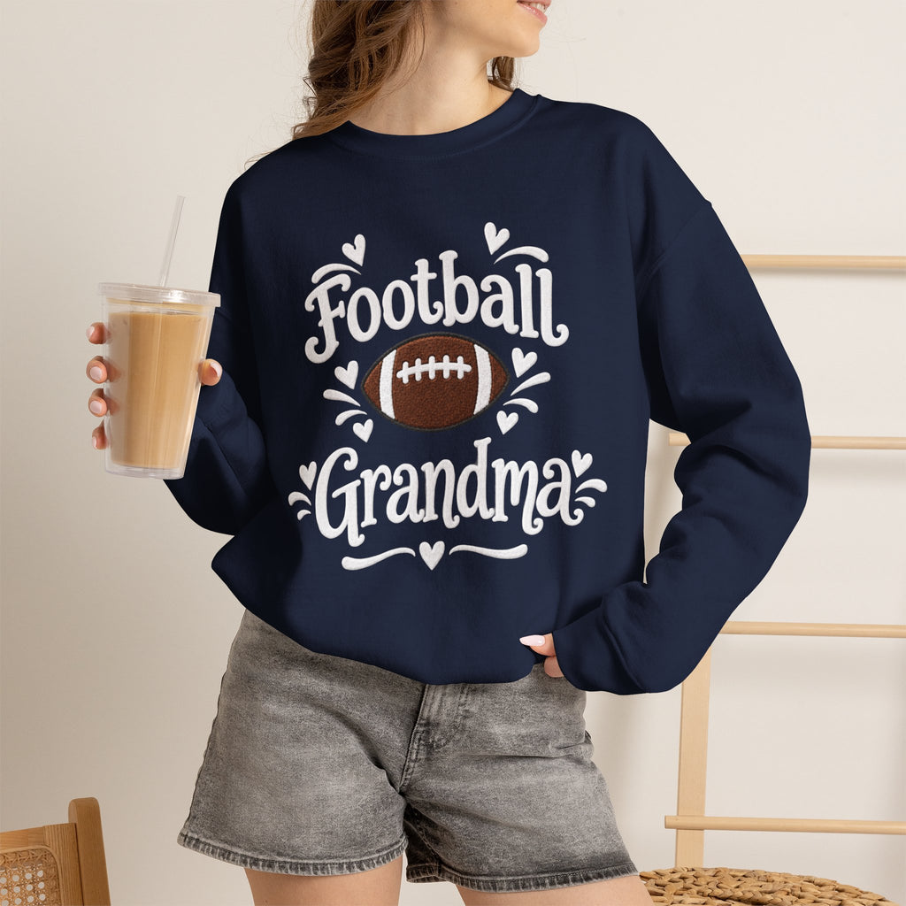 FOOTBALL GRANDMA Crewneck Sweatshirt