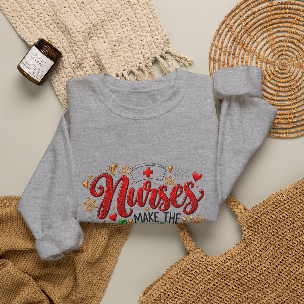 NURSES HOLIDAY Crewneck Sweatshirt