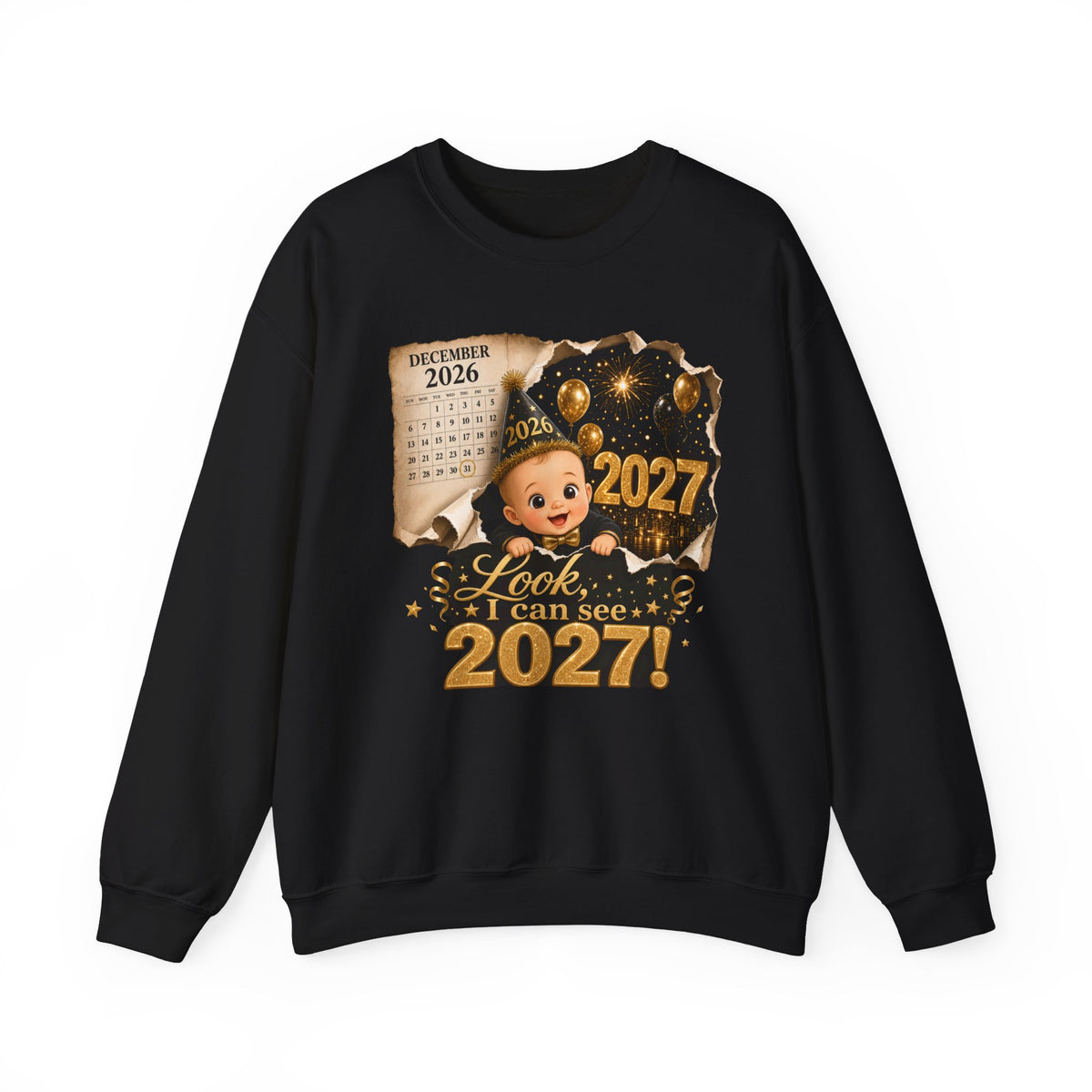 NEW YEAR 2027 Unisex Crewneck Sweatshirt