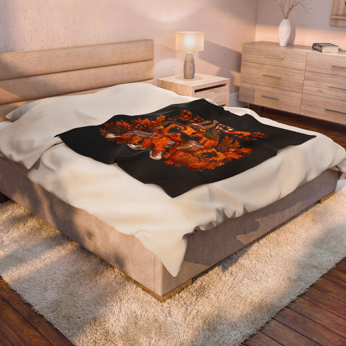 SASSY NURSE FALL Velveteen  Plush Blanket