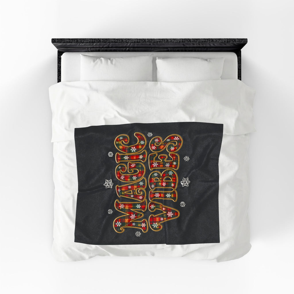 MAGIC VIBES Velveteen Plush Blanket