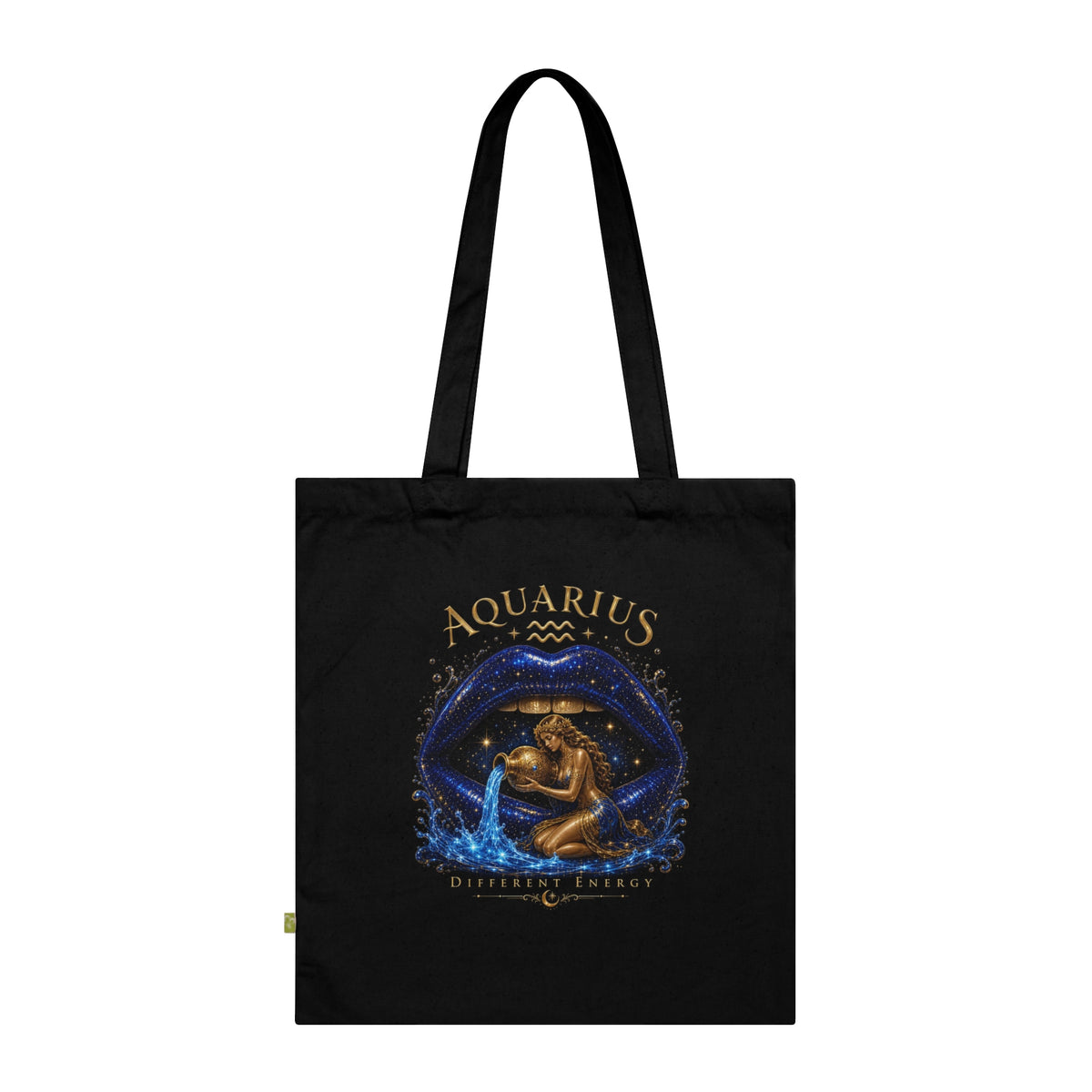 Aquarius Zodiac Celestial Tote Bag