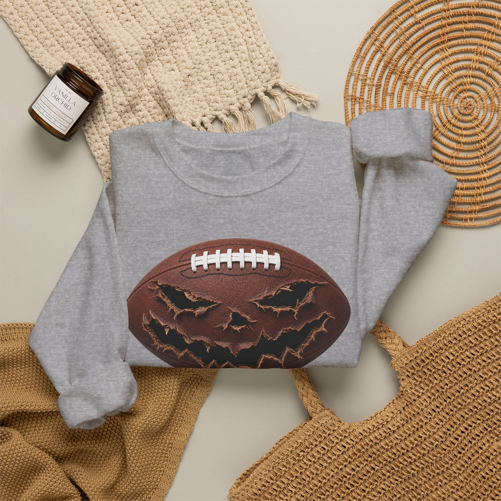 PUMPKIN FOOTBALL Unisex Heavy Blend™ Crewneck Sweatshirt
