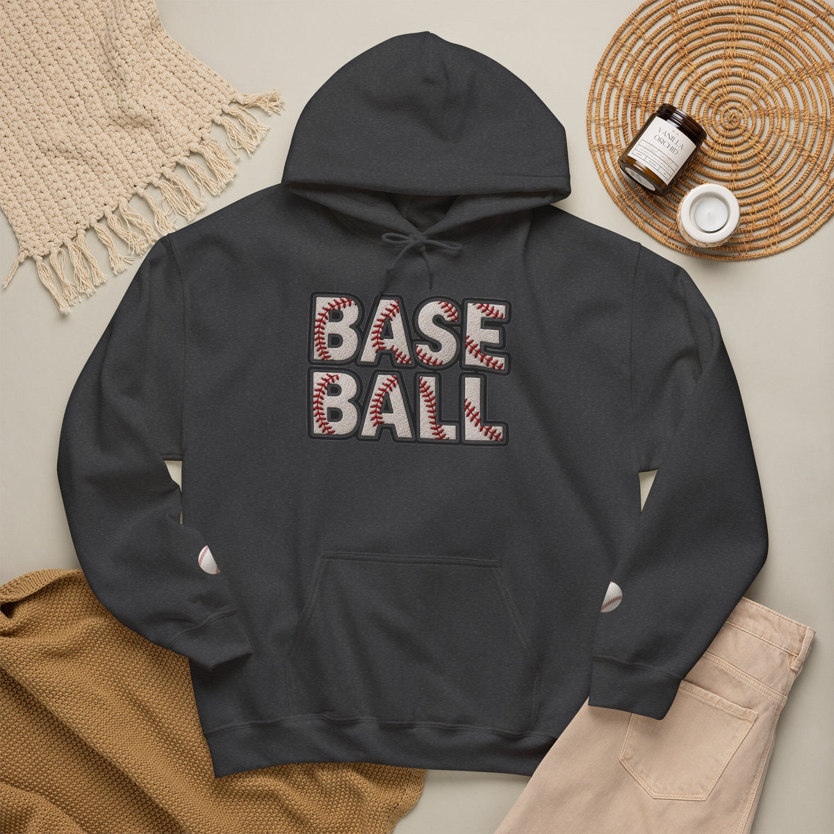 BASEBALL Hooded Sweatshirt