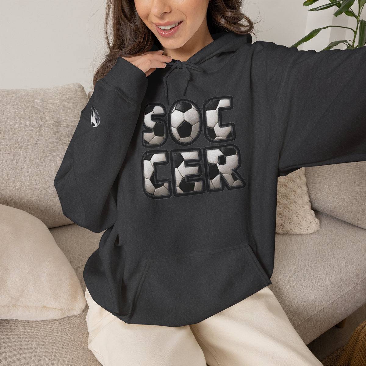 SOCCER Hooded Sweatshirt