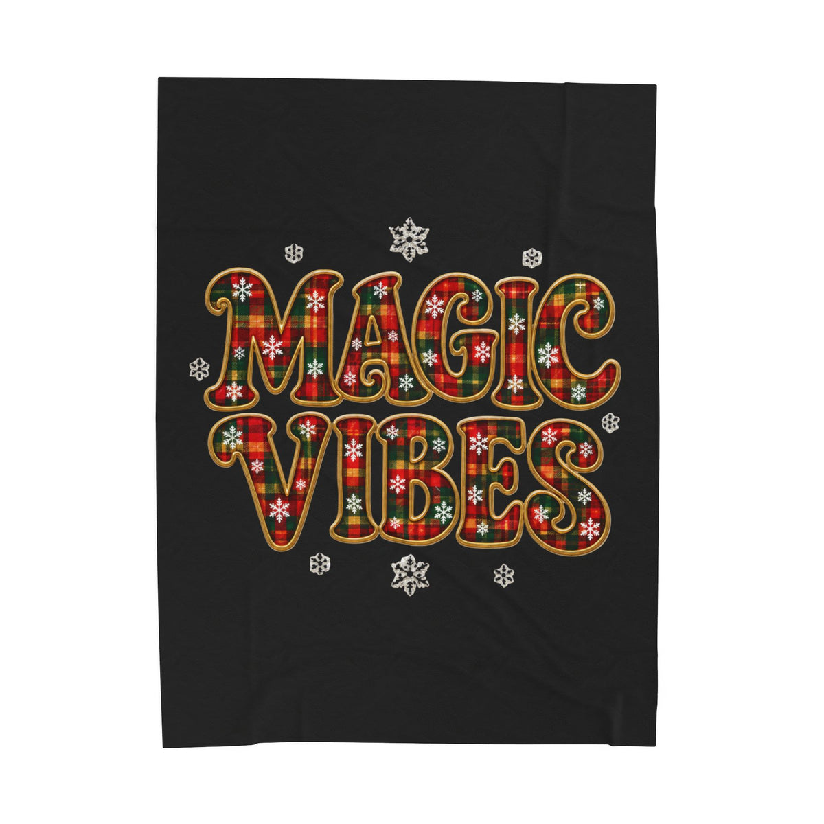 MAGIC VIBES Velveteen Plush Blanket
