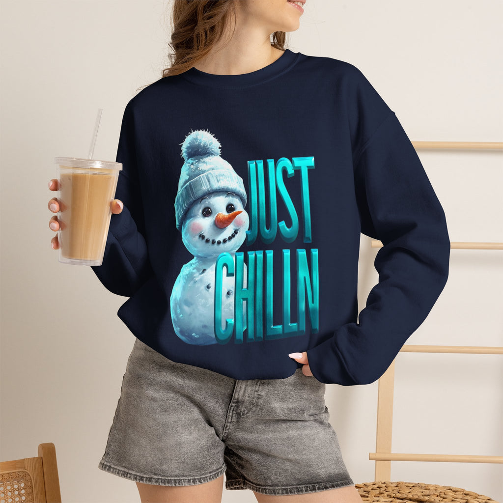JUST CHILLN Unisex Garment-Dyed T-shirt