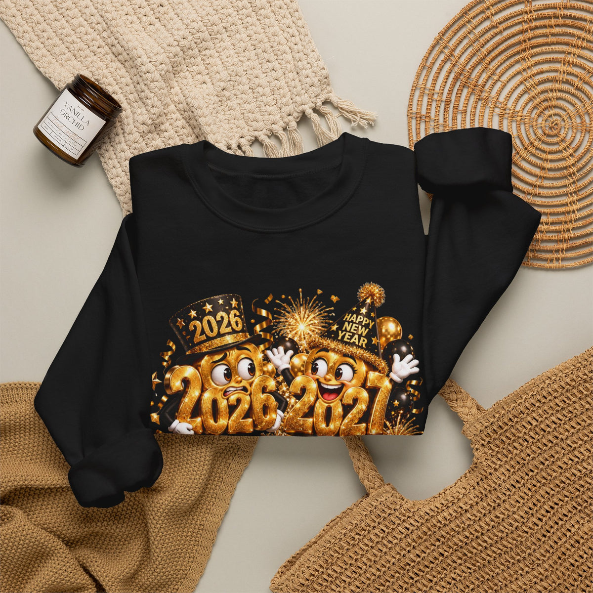 2026 & 2026 NEW YEAR Unisex Heavy Blend™ Crewneck Sweatshirt