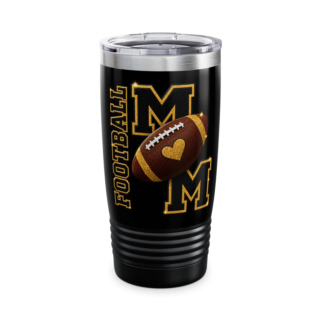 FOOTBALL MOM COFFEE Ringneck Tumbler, 20oz