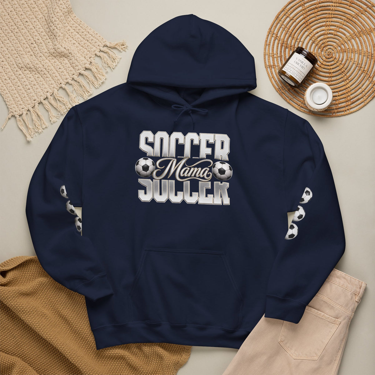 Soccer Mama Hoodie – Cozy Hoodie for Soccer Moms