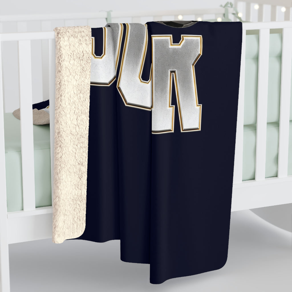 SOCCER MAMA Sherpa Fleece Blanket