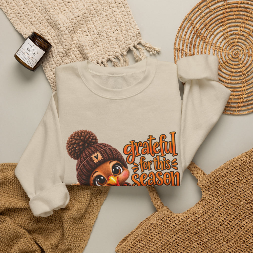 GRATEFUL FOR THIS SEASON Crewneck Sweatshirt