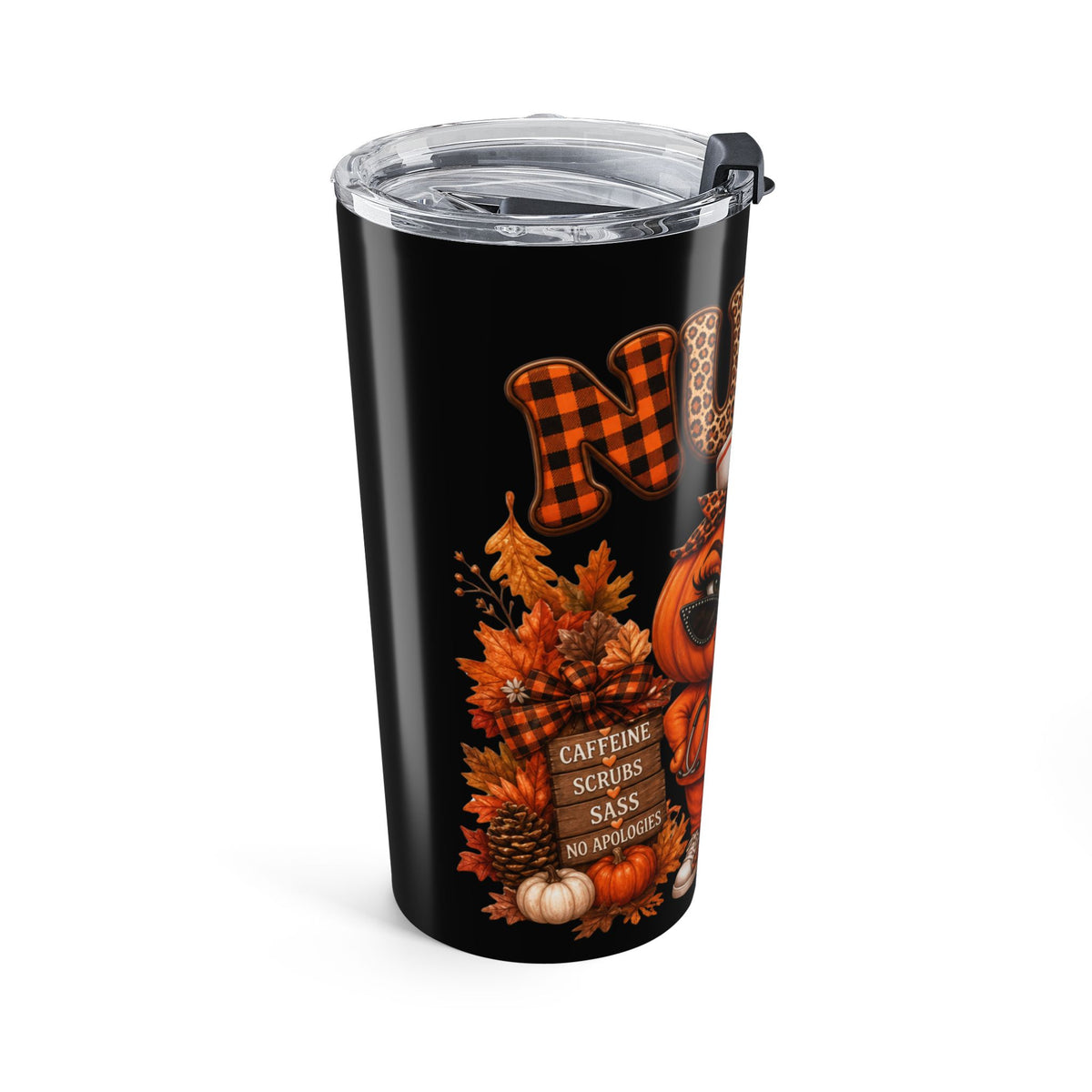 SASSY NURSE FALL COFFEE Tumbler 20oz