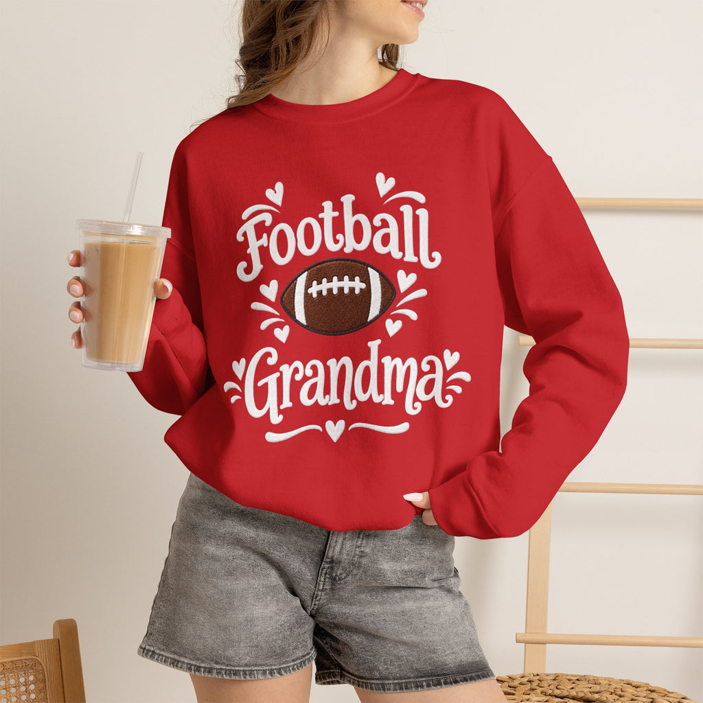 FOOTBALL GRANDMA Crewneck Sweatshirt