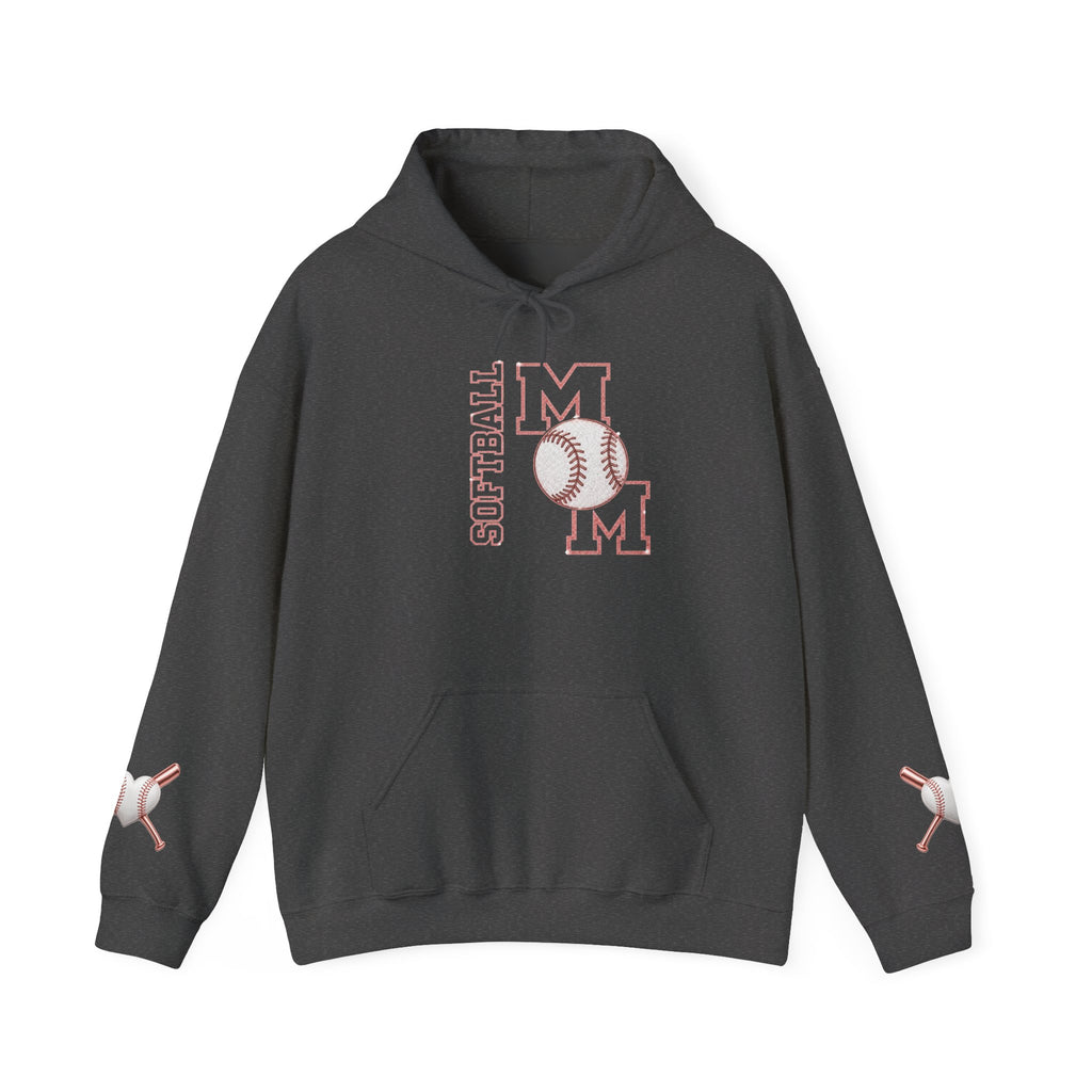 SOFTBALL MOM Hooded Sweatshirt