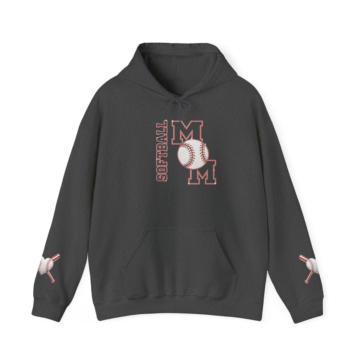 SOFTBALL MOM Hooded Sweatshirt