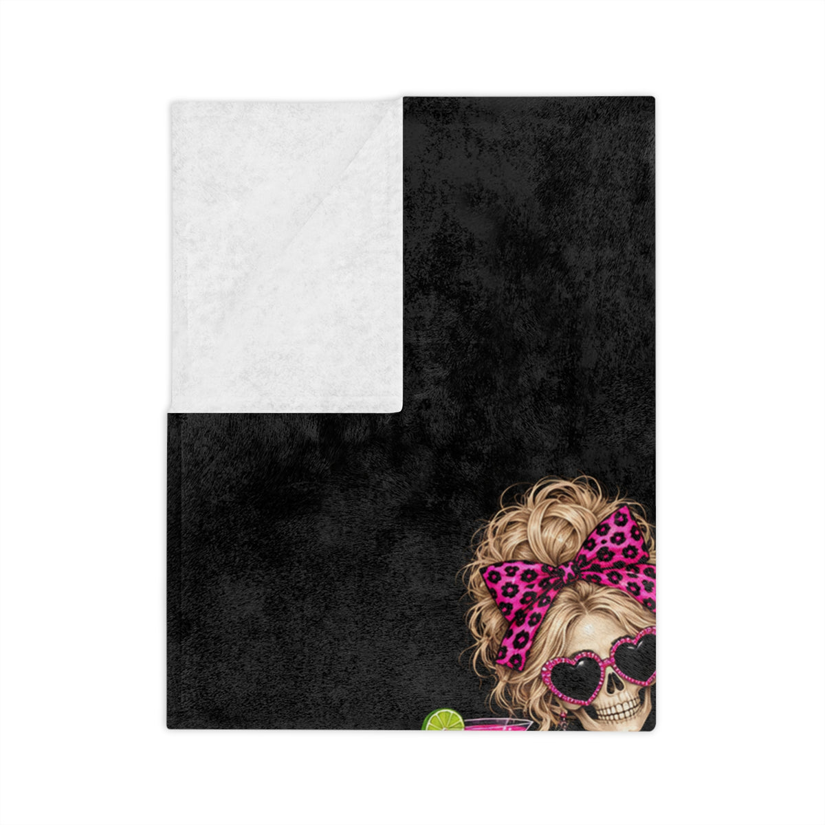 SPICE CLUB & SPOOKY Velveteen Microfiber Blanket