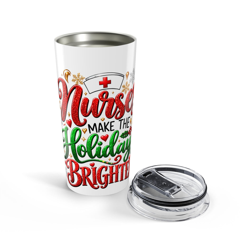 NURSE CHRISTMAS COFFEE Tumbler 20oz