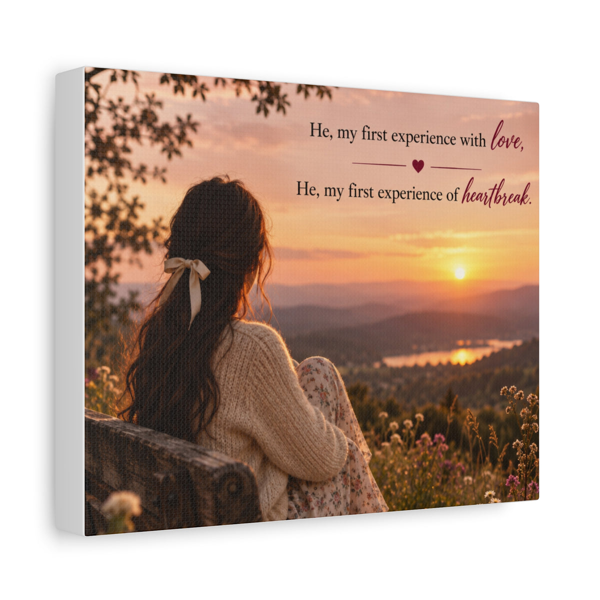 HE Inspirational Canvas Wall Art