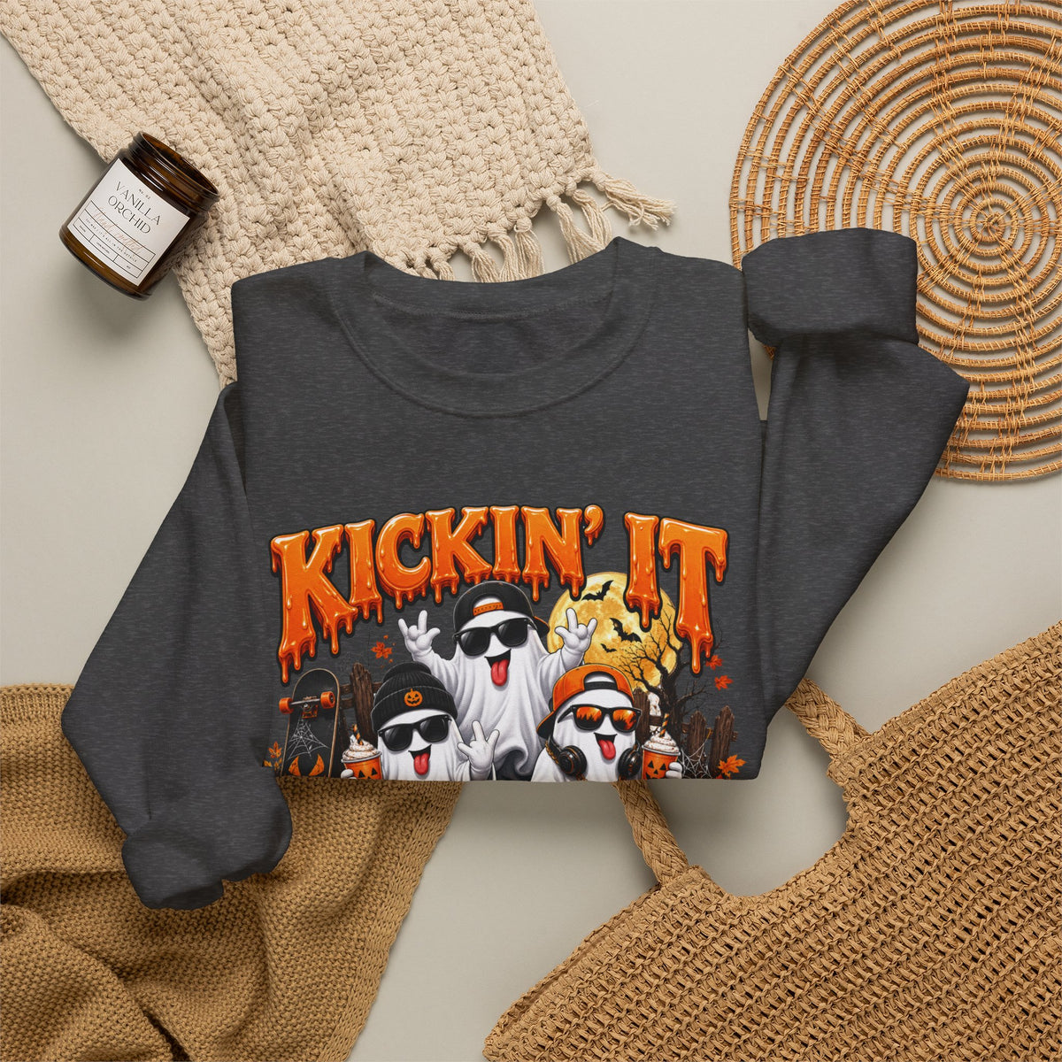 KICKIN IT WITH THE BOYS Heavy Blend Sweatshirt