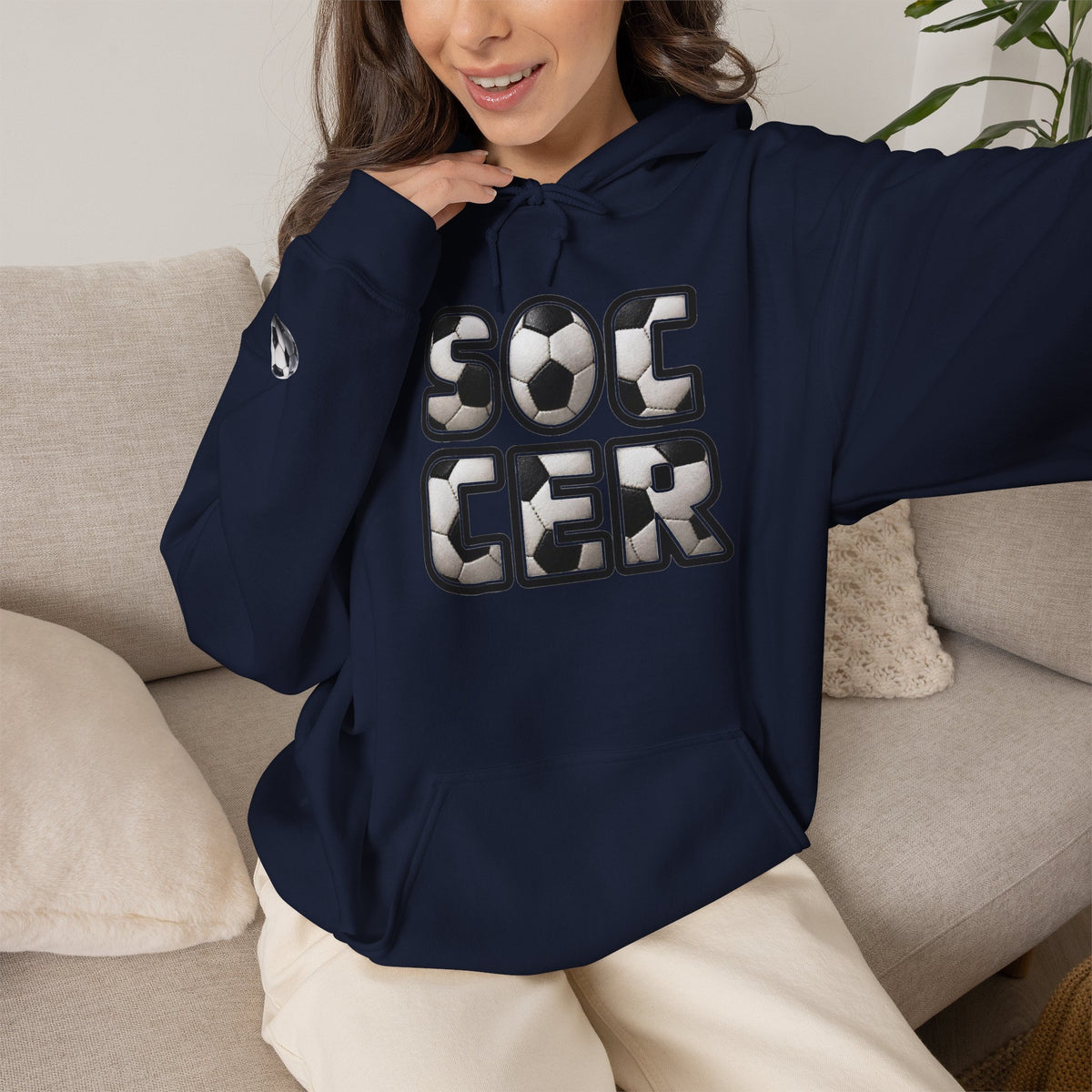 SOCCER Hooded Sweatshirt