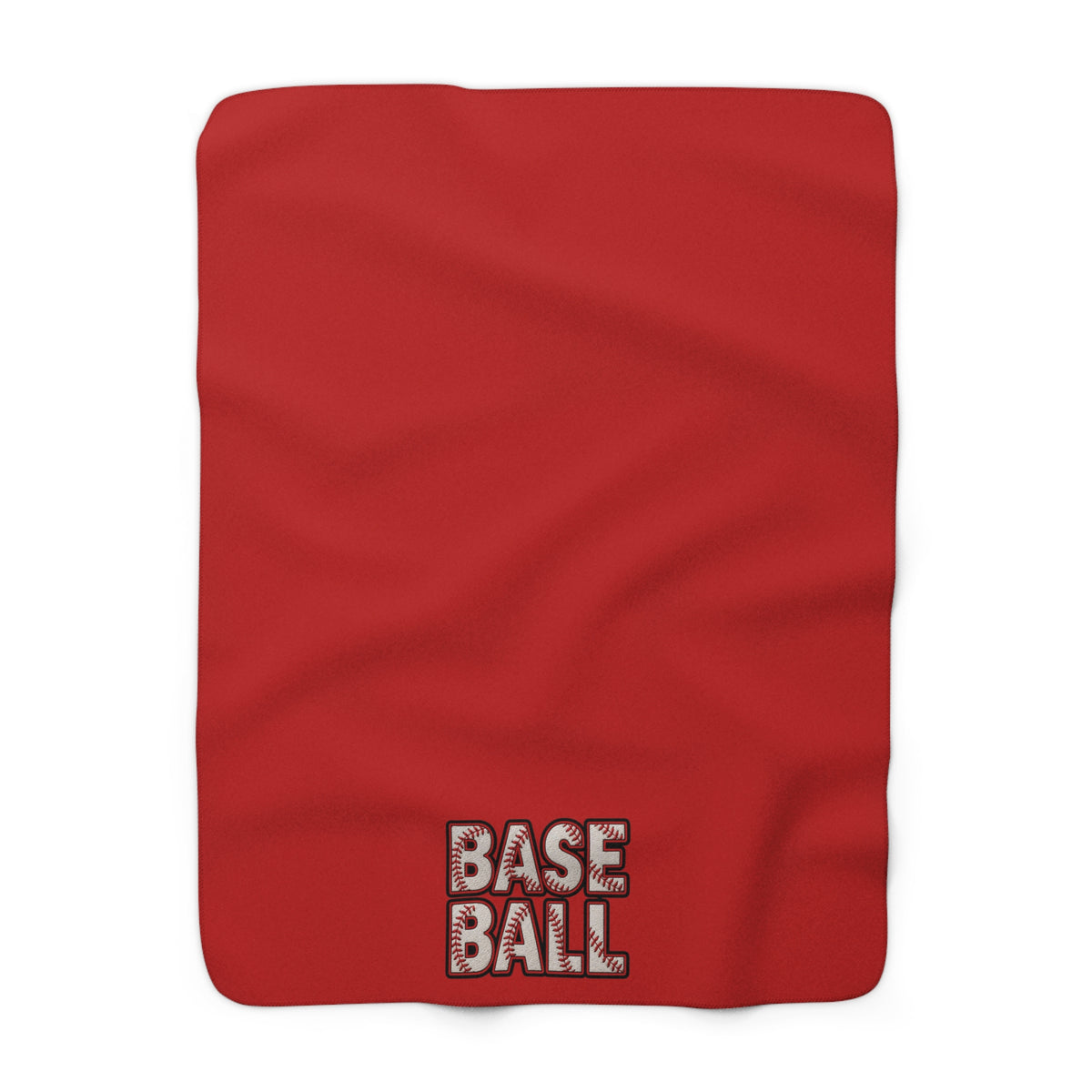 BASEBALL Sherpa Fleece Blanket
