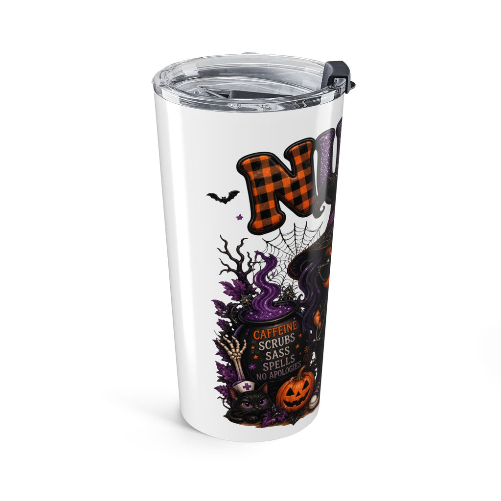 SASSY HALLOWEEN NURSE Tumbler 20oz