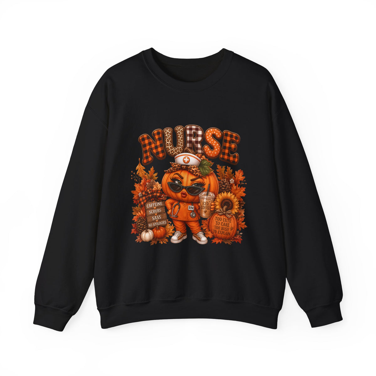 SASSY FALL NURSE Crewneck Sweatshirt