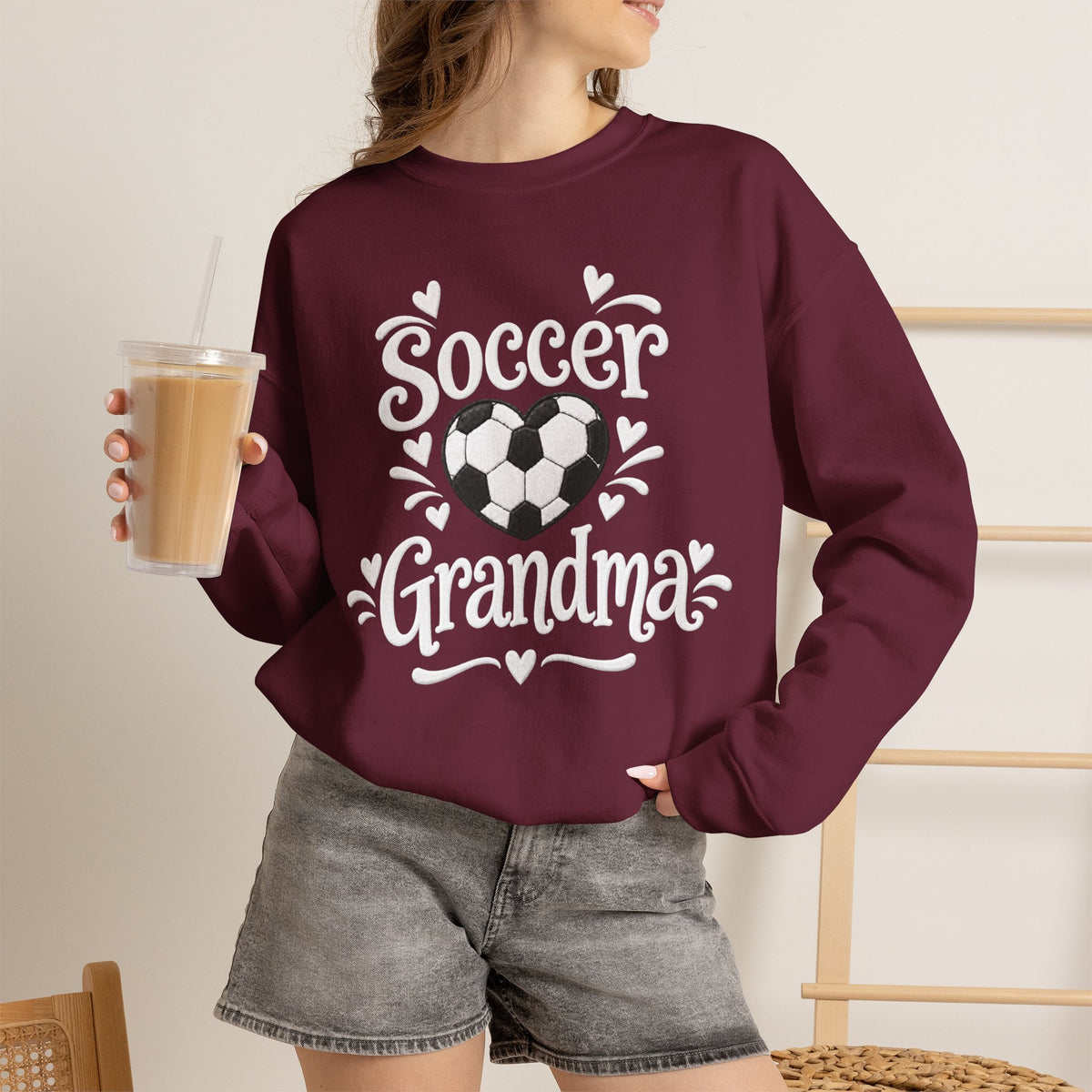 SOCCER GRANDMA Crewneck Sweatshirt